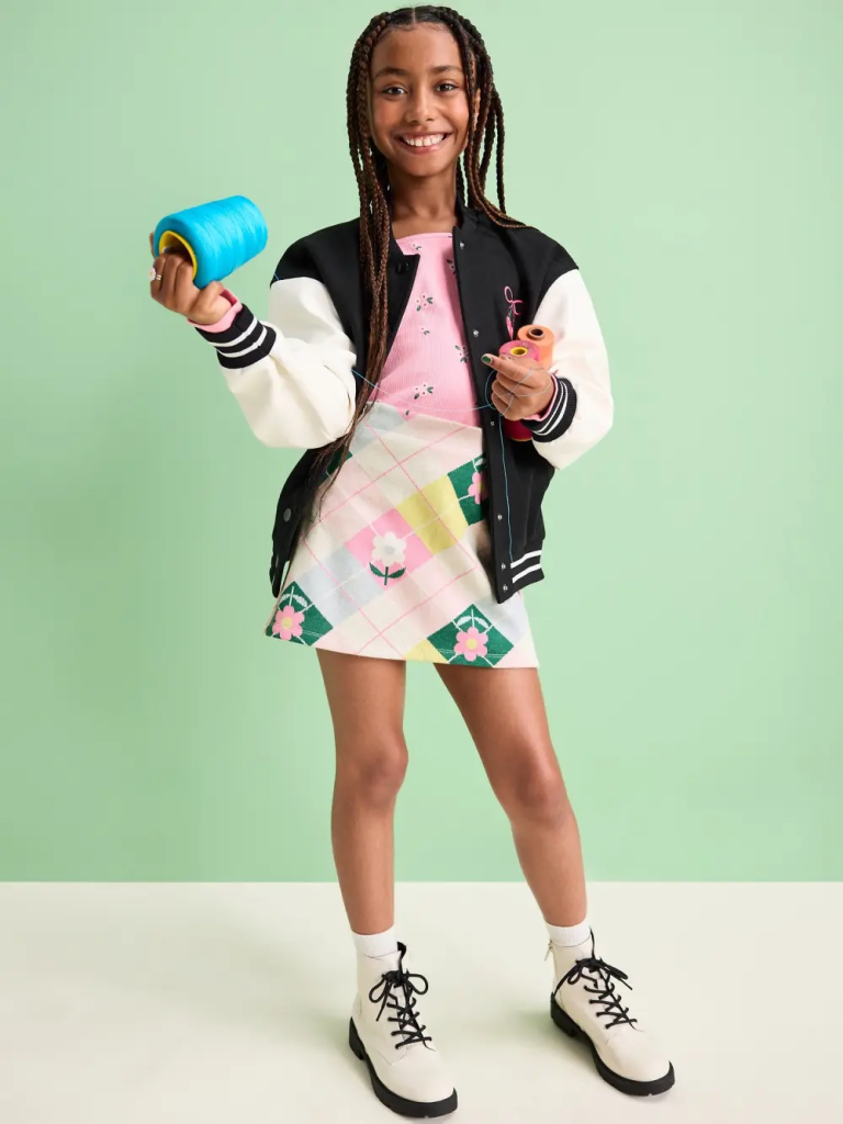 Gợi ý váy áo bé gái (5-16 tuổi) Old Navy chính hãng mặc đi chơi Giáng sinh cực xinh xắn