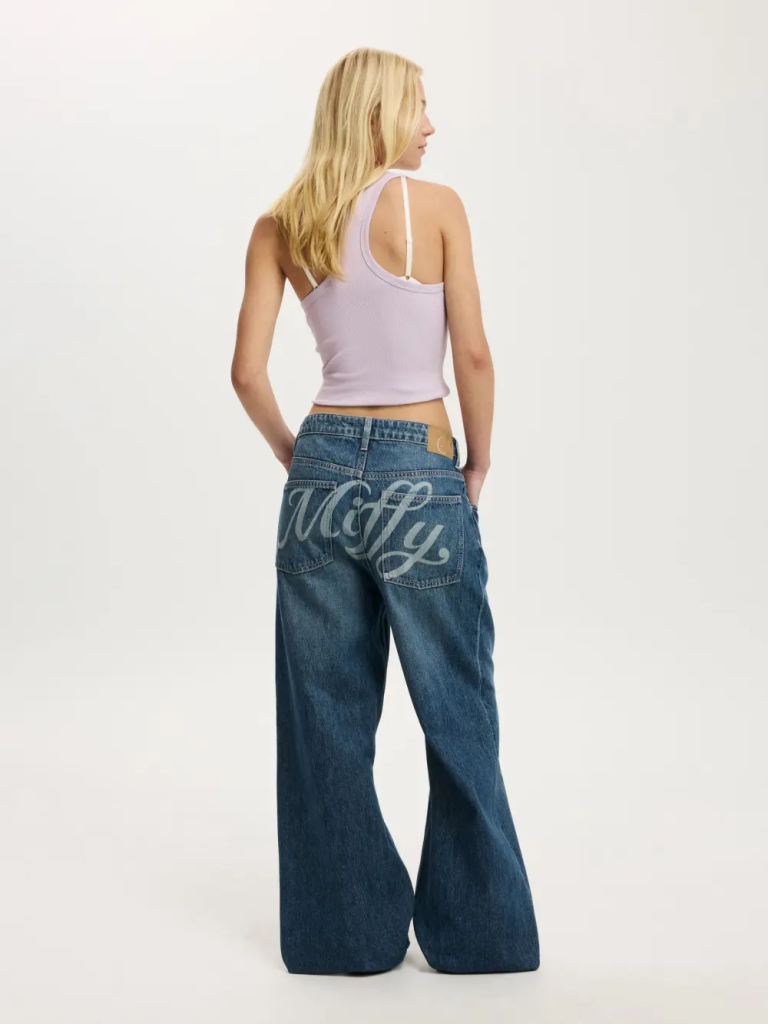 COTTON:ON Quần Jeans Dài Nữ-Low Super Baggy Jean