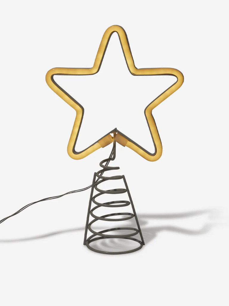 TYPO Đèn Trang Trí Cây Thông-Christmas Neon Light Tree Topper