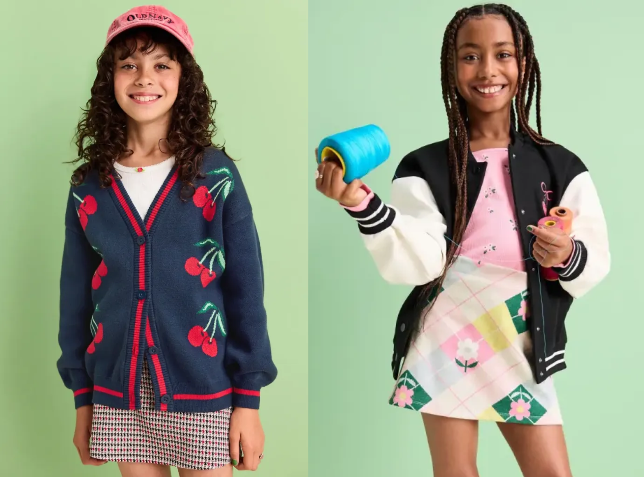 Gợi ý váy áo bé gái (5-16 tuổi) Old Navy chính hãng mặc dịp Giáng sinh cực xinh xắn