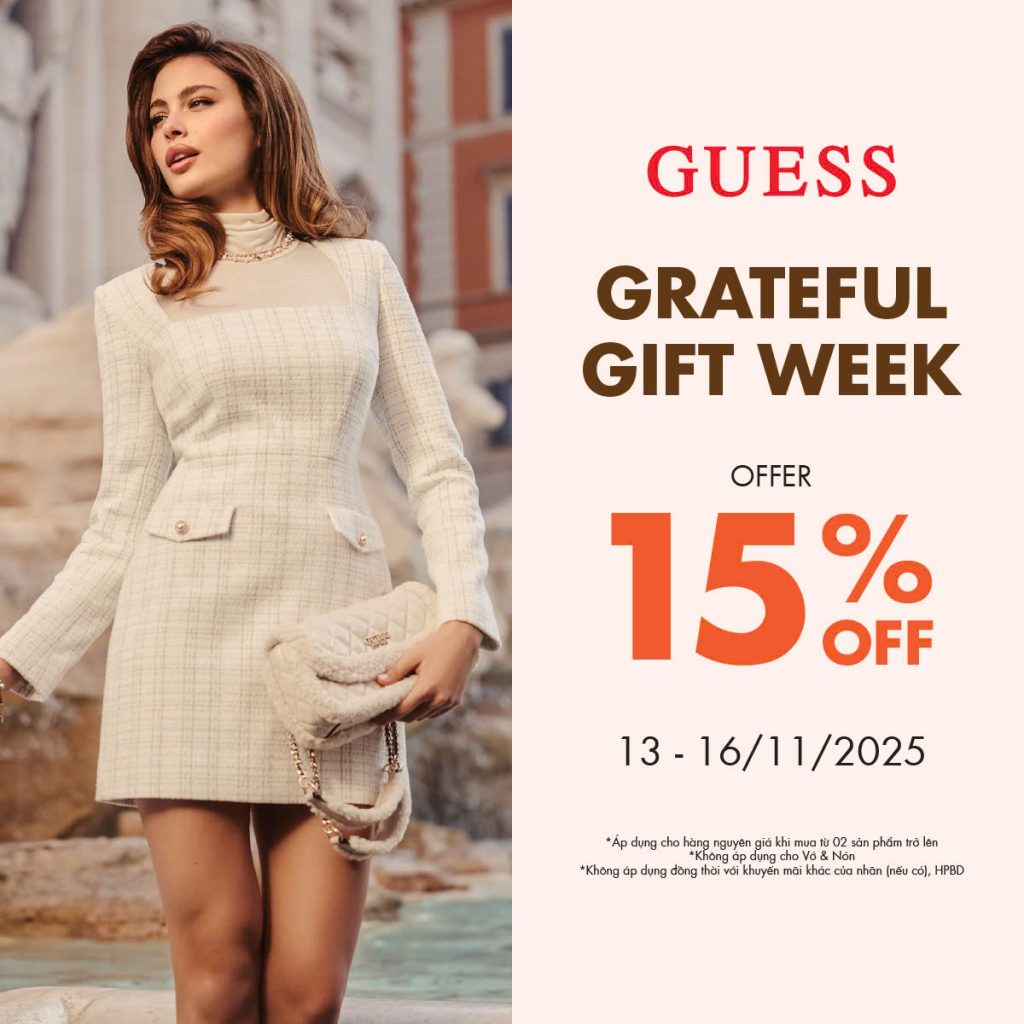 Guess grateful gift week
