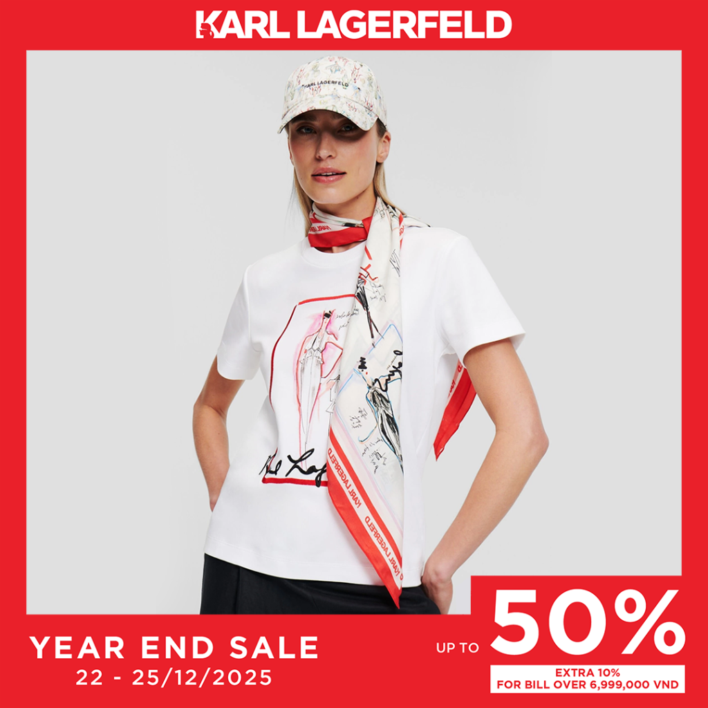 KARL LAGERFELDGIẢM THÊM 10% CÙNG NHIỀU ƯU ĐÃI HẤP DẪN KHÁC