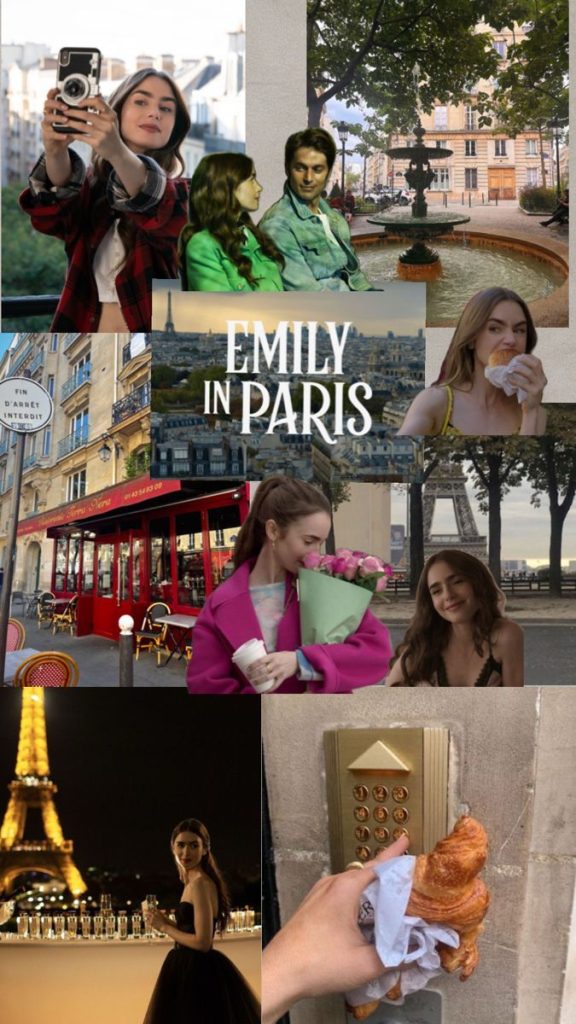 Loạt khoảnh khắc trong phim Emily in Paris. Ảnh: internet.