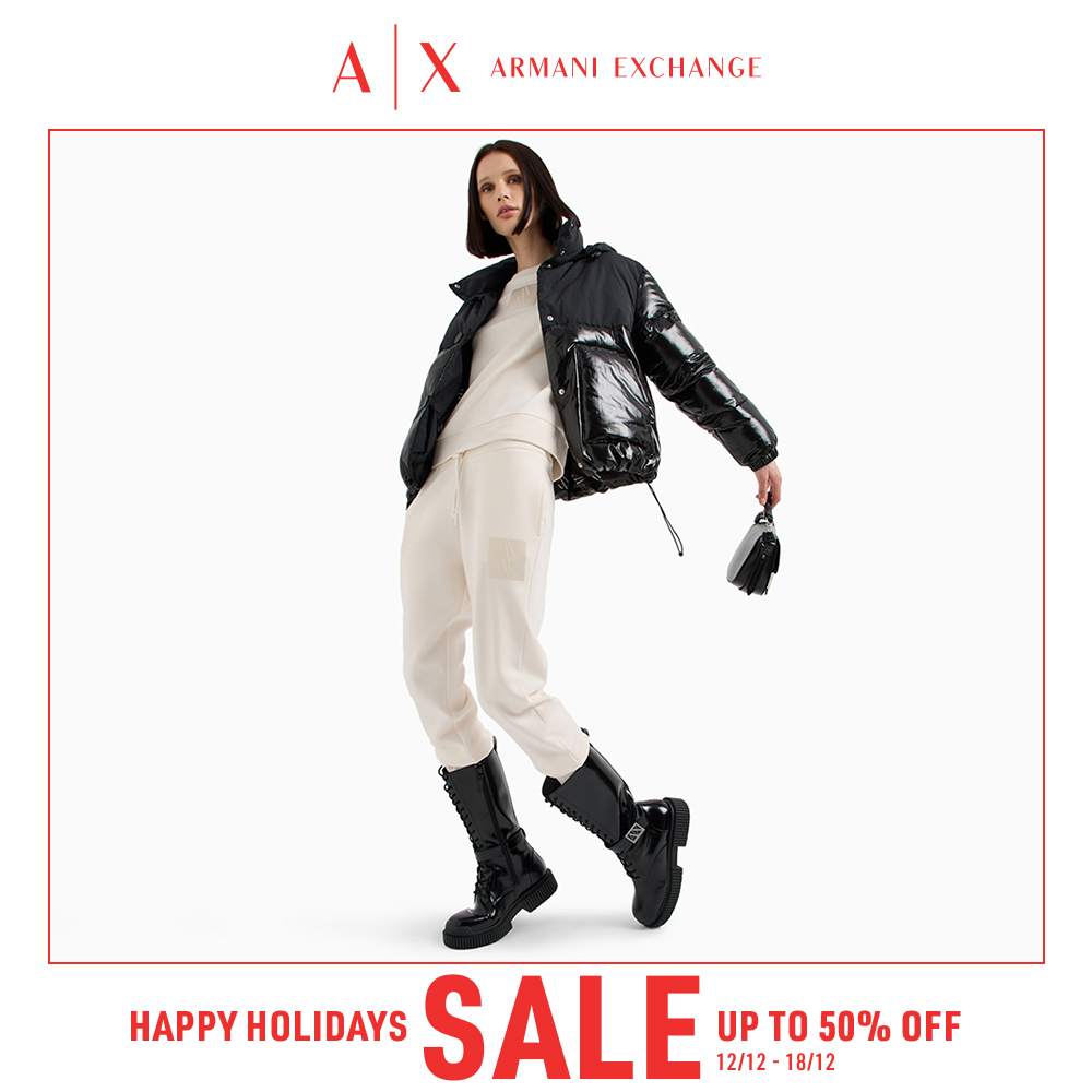 Armani Exchange HAPPY HOLIDAYS SALE UP TO 50%