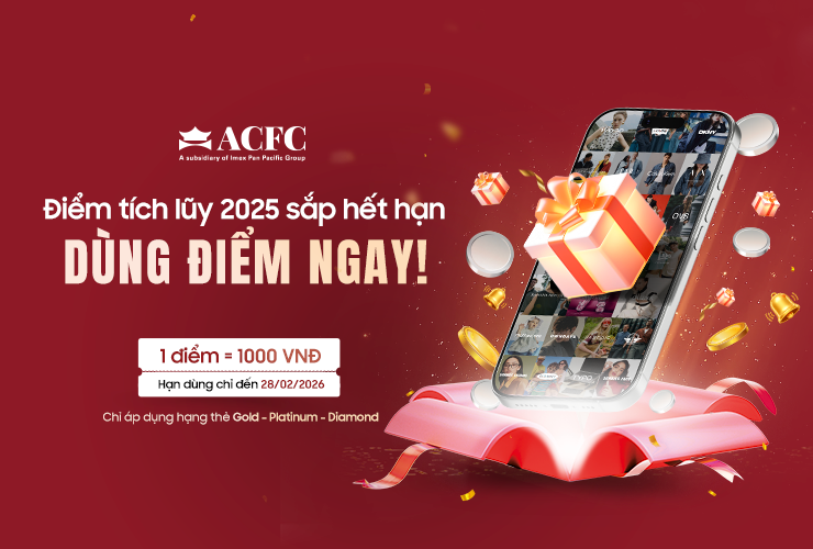 THÔNG BÁO: Dùng ngay điểm tích lũy hạng Gold, Platinum, Diamond trước 28/02/2026!