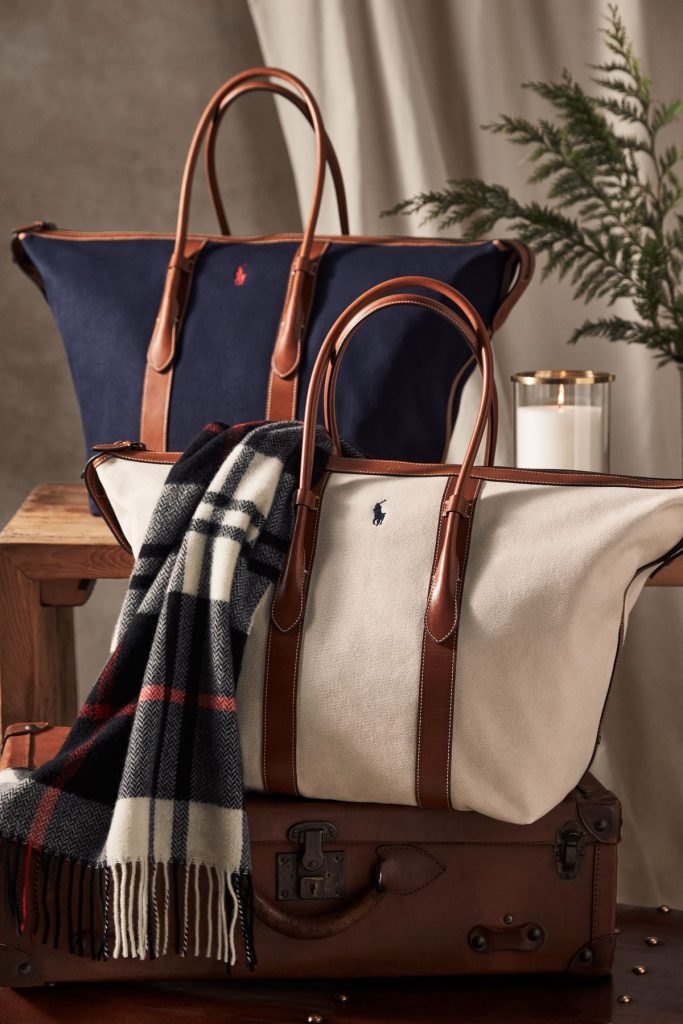 Túi xách từ thương hiệu Polo Ralph Lauren. Ảnh: internet.