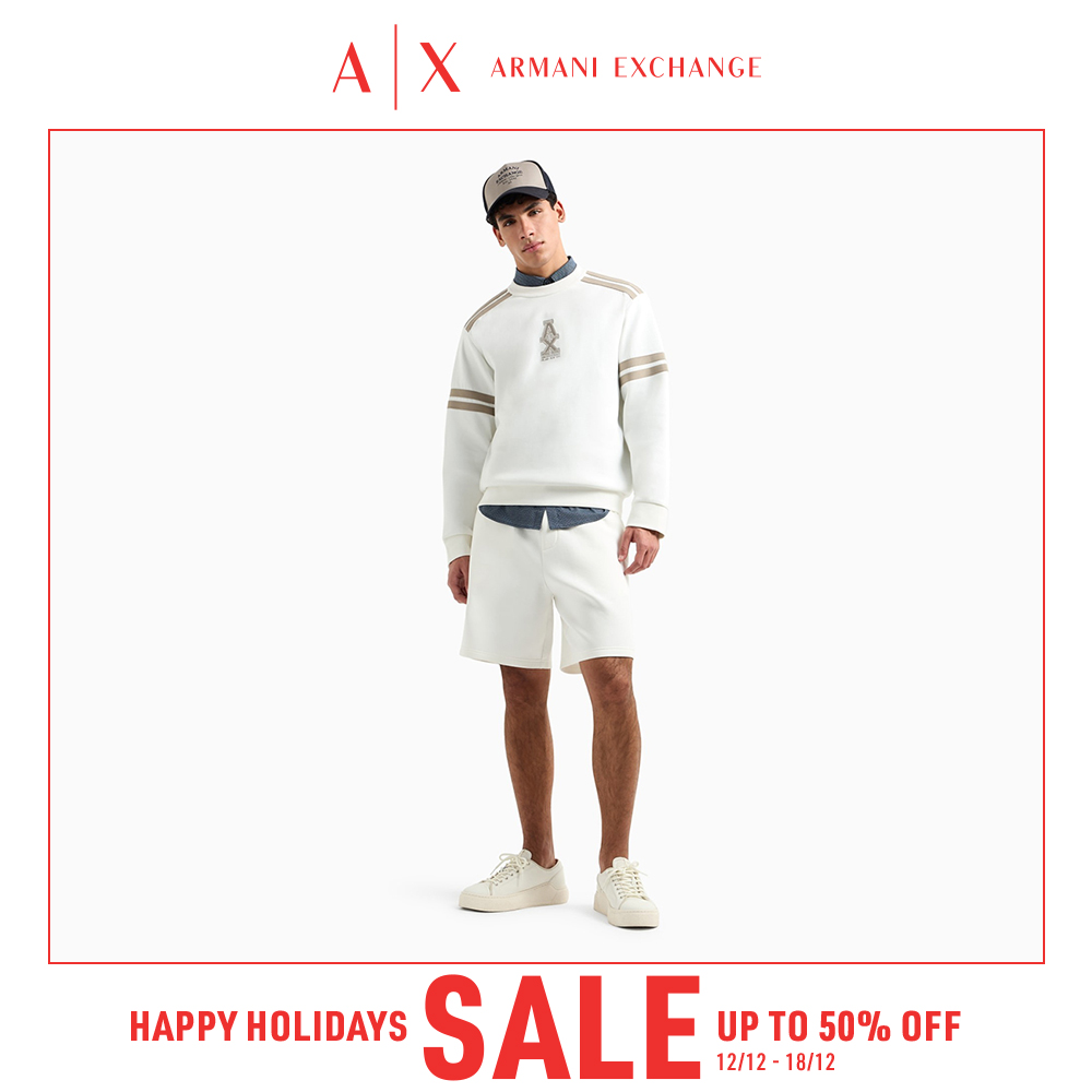 Armani Exchange HAPPY HOLIDAYS SALE UP TO 50%