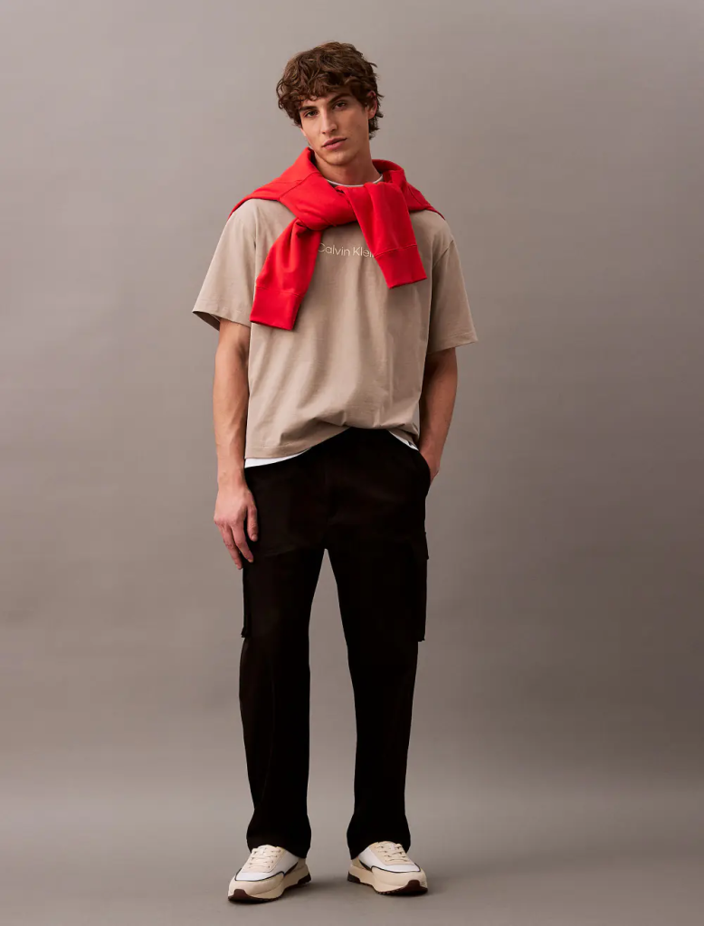 CK JEANS Áo Thun Nam Relaxed Fit