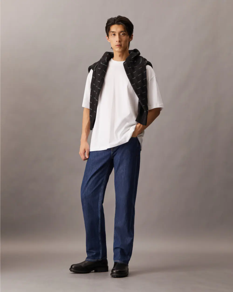 CK JEANS Áo Thun Nam Oversize Fit