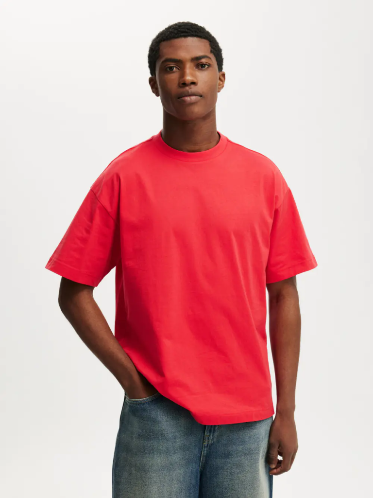 COTTON ON Áo Thun Ngắn Tay Nam-Box Fit T-Shirt