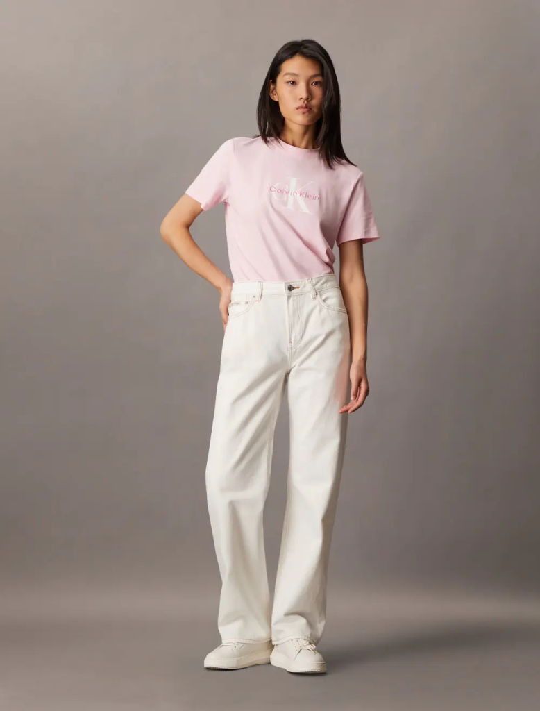 CK JEANS Quần Jeans Nữ 90S Straight Fit