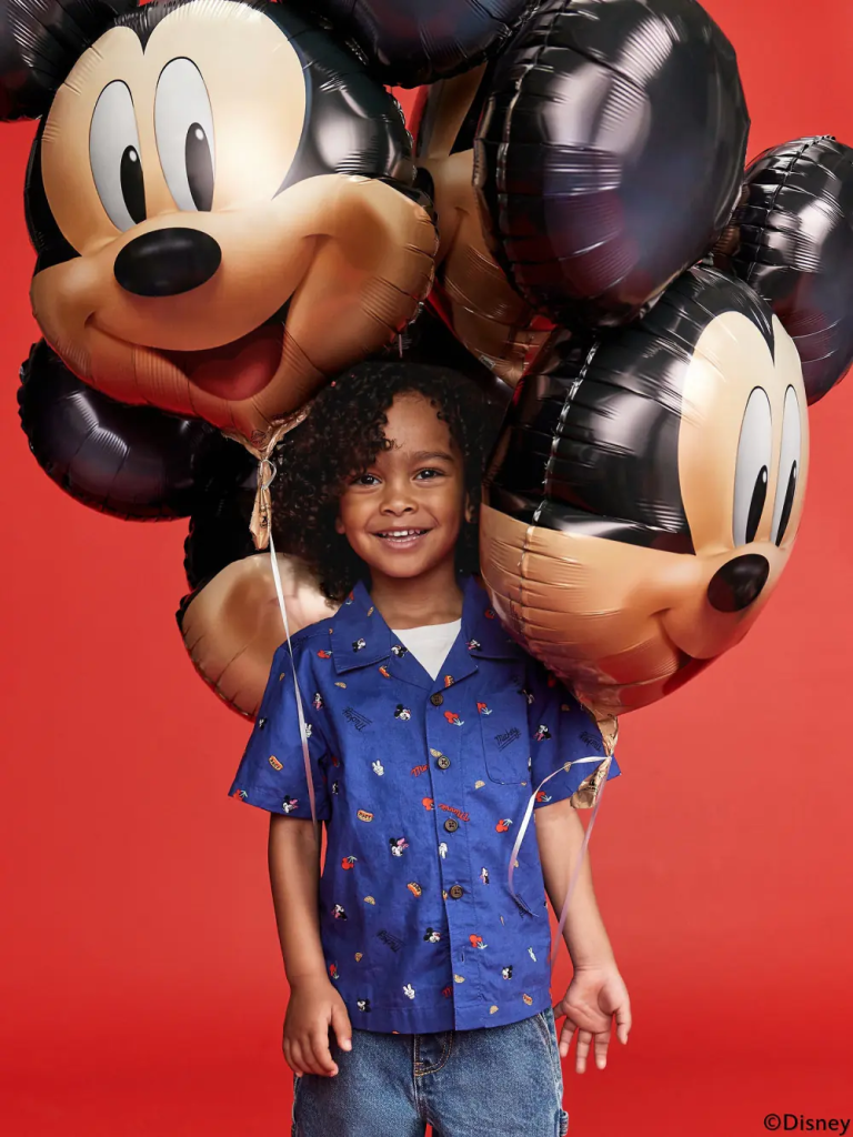 OLD NAVY Áo Sơ Mi Tay Ngắn Em Bé
