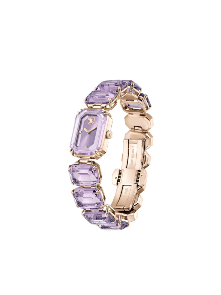 SWAROVSKI Đồng Hồ Millenia:Mb Mauve/Mauve/Pcg