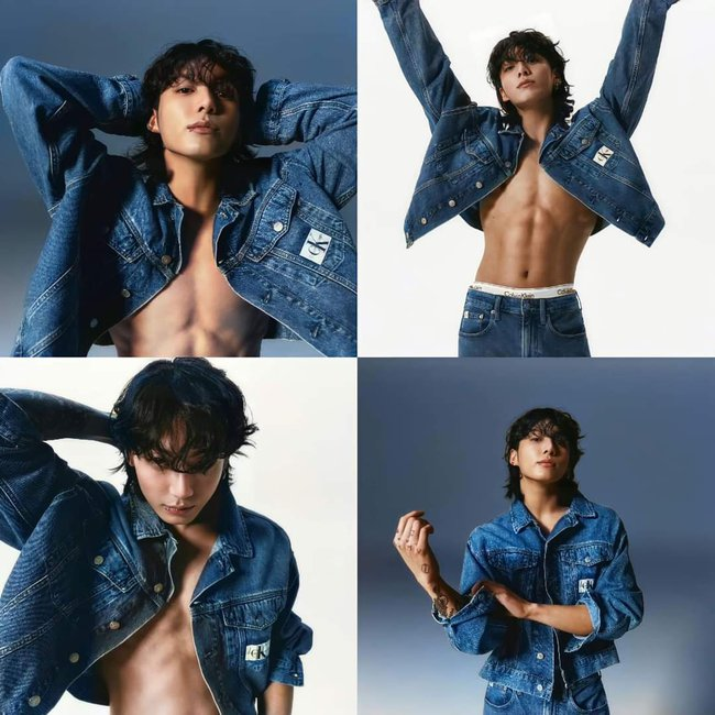 Jung Kook x Calvin Klein. Ảnh: Calvin Klein
