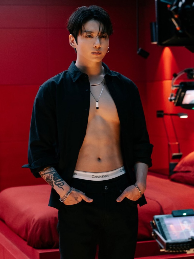 Jung Kook x Calvin Klein. Ảnh: Calvin Klein