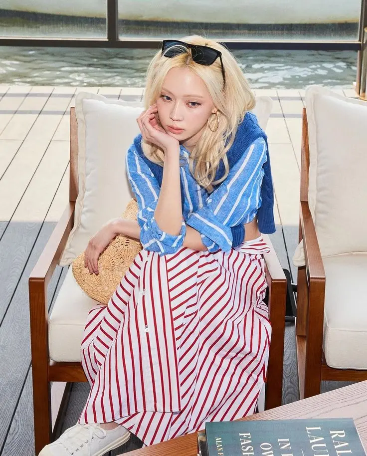 Winter – đại mỹ nhân thế hệ 4 KPOP, biểu tượng trẻ trung và thanh lịch của Polo Ralph Lauren. Ảnh: Polo Ralph Lauren