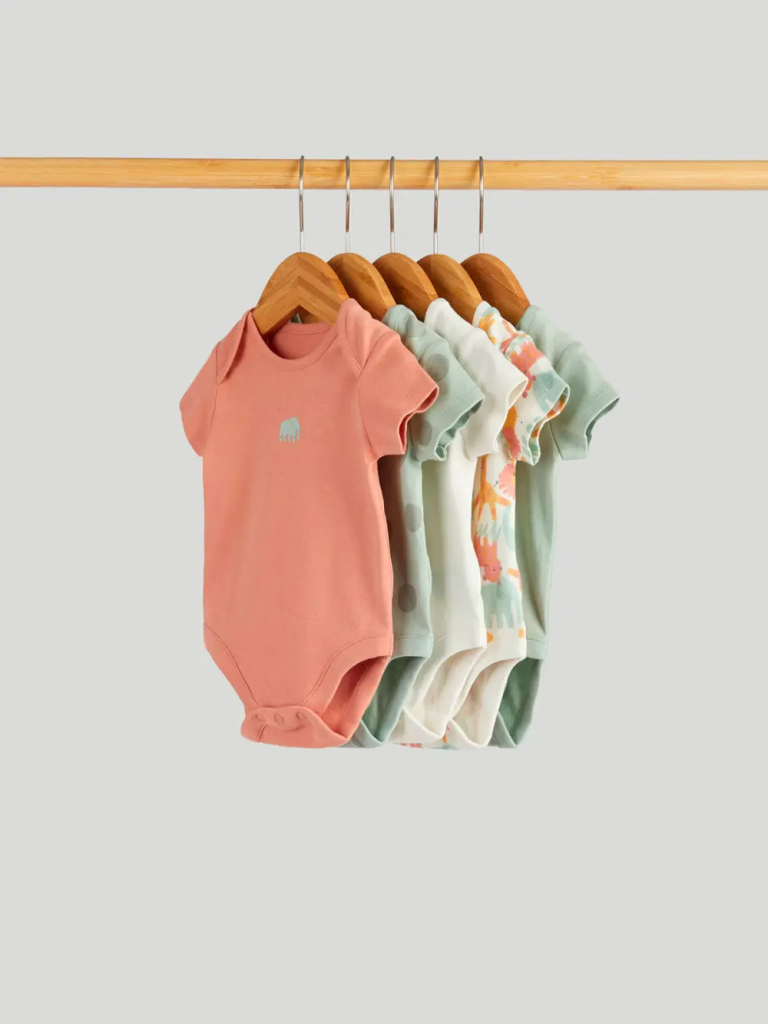 mothercare Bộ 5: áo liền quần em bé