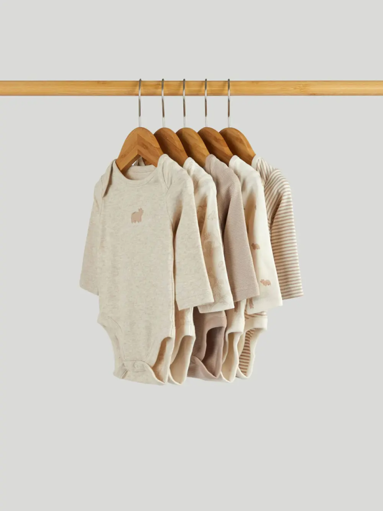 mothercare Bộ 5: áo liền quần em bé