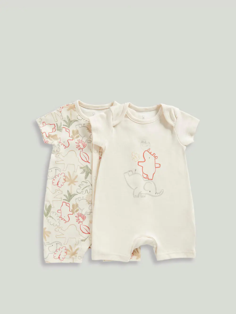 mothercare Bộ 2 áo liền quần bé trai