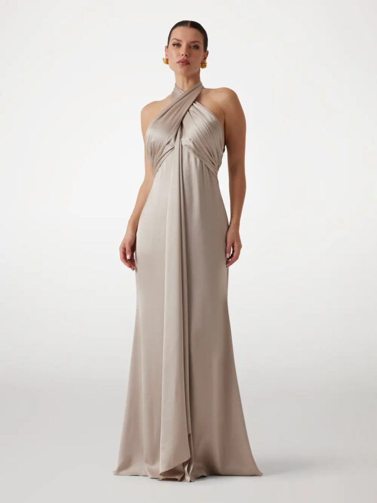 GUESS MARCIANOĐầm Nữ - Aretha Halter Knot Long Dress