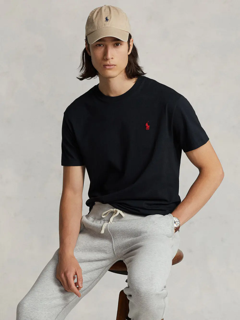 POLO RALPH LAUREN Áo Thun Nam Tay Ngắn Jersey Crewneck T-Shirt