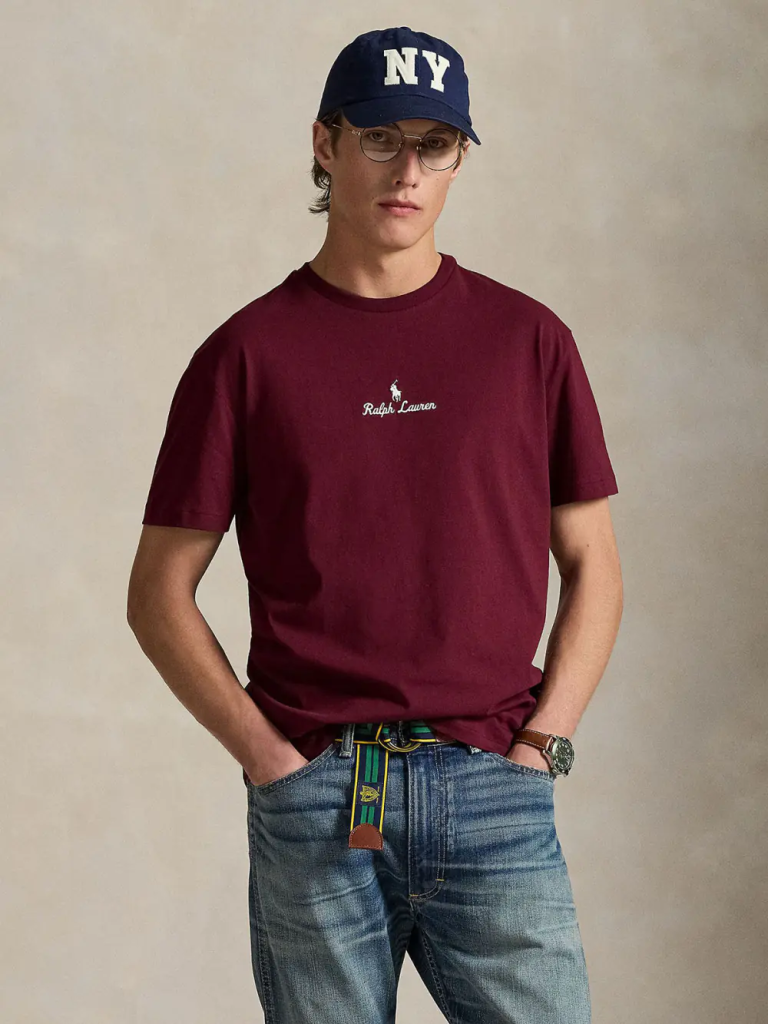 POLO RALPH LAUREN Áo Thun Nam Tay Ngắn Classic Fit Logo Jersey T-Shirt