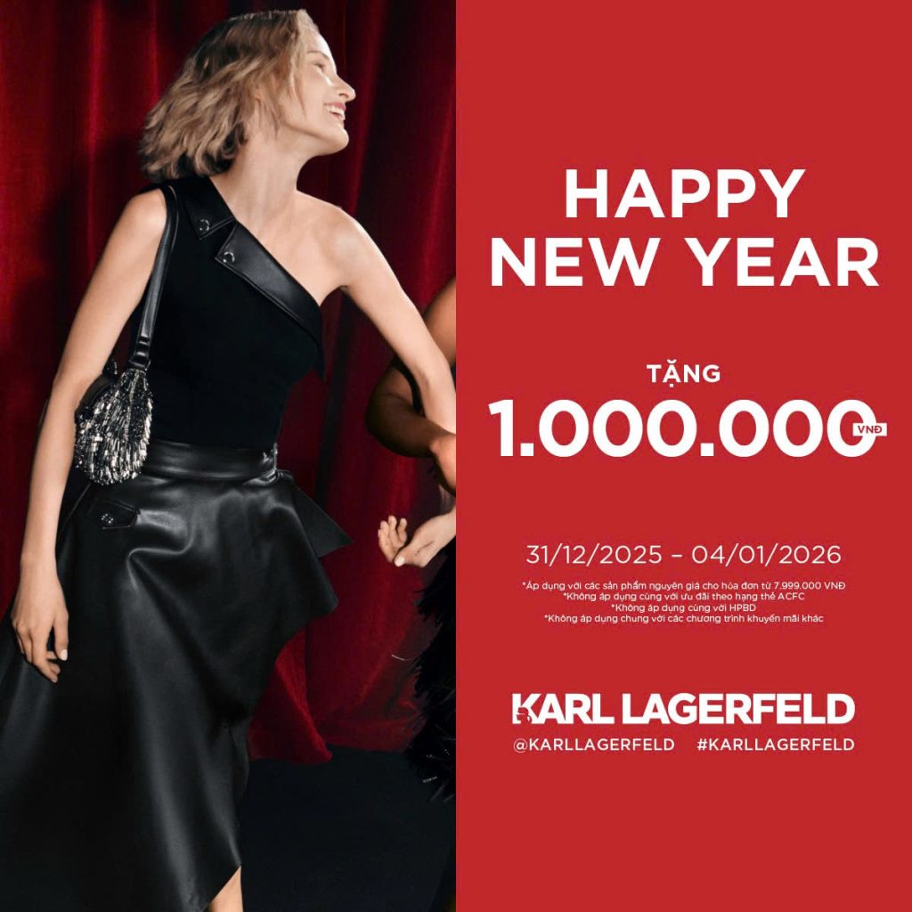 KARL LAGERFELD ĐÓN NĂM MỚI SANG TRỌNG VỚI “LÌ XÌ” 1.000.000 VNĐ