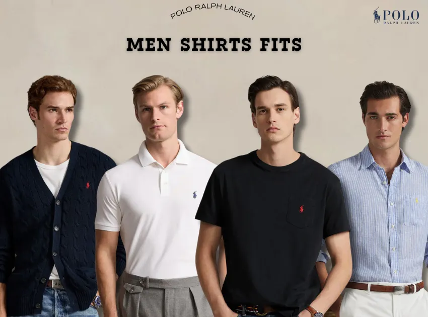 Tổng hợp các dáng áo nam Polo Ralph Lauren (Fit Guide) chính hãng đáng ...