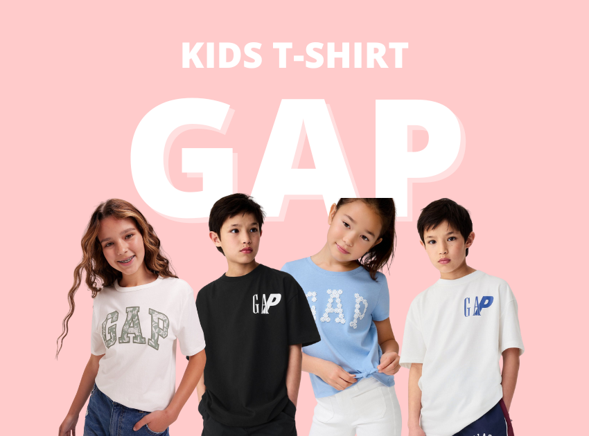 Áo thun GAP trẻ em và những mẫu signature của thương hiệu này