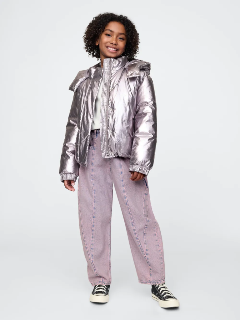 GAP Quần Jeans Dài Bé Gái - Denim