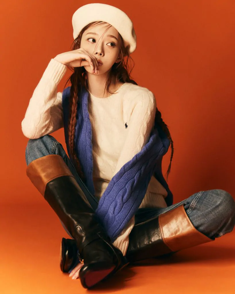 Winter (Aespa) là đại sứ thương hiệu Polo Ralph Lauren tại Hàn Quốc. Ảnh: Polo Ralph Lauren.