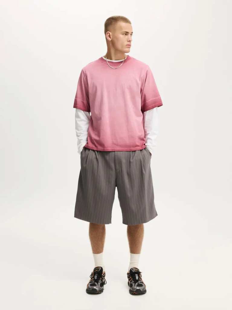 COTTON ON Quần Short Nam - Super Baggy Pleated Short