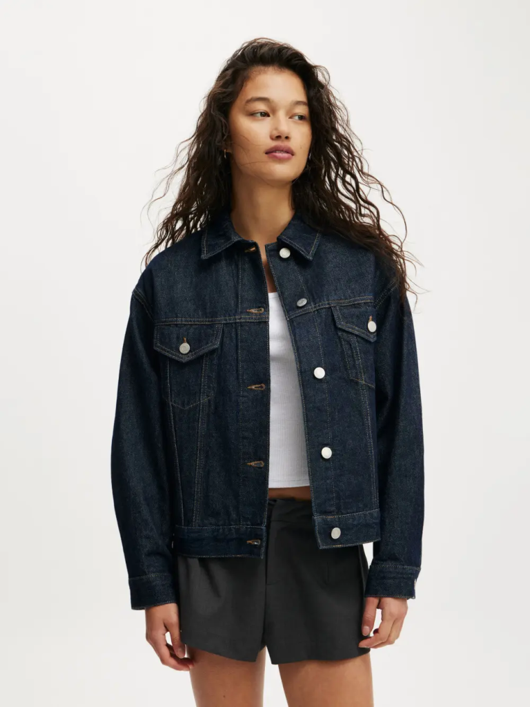 COTTON ON Áo Khoác Jeans Nữ - 91 Denim Jacket
