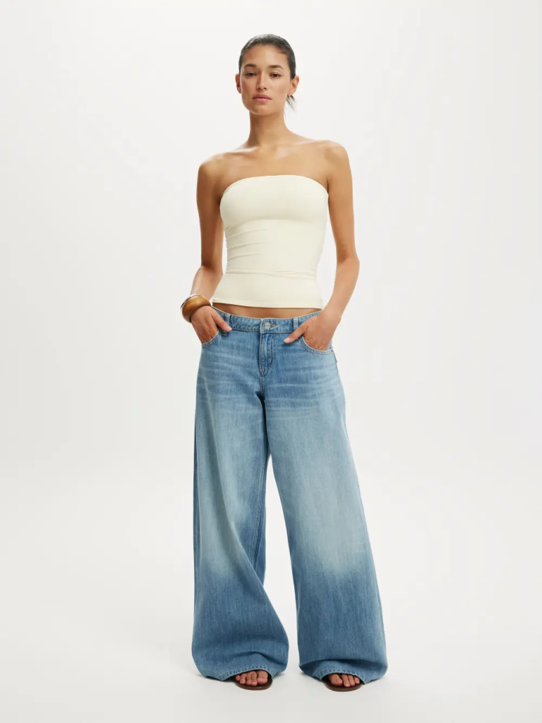 COTTON ON Quần Jeans Dài Nữ-Low Rise Wide Jean