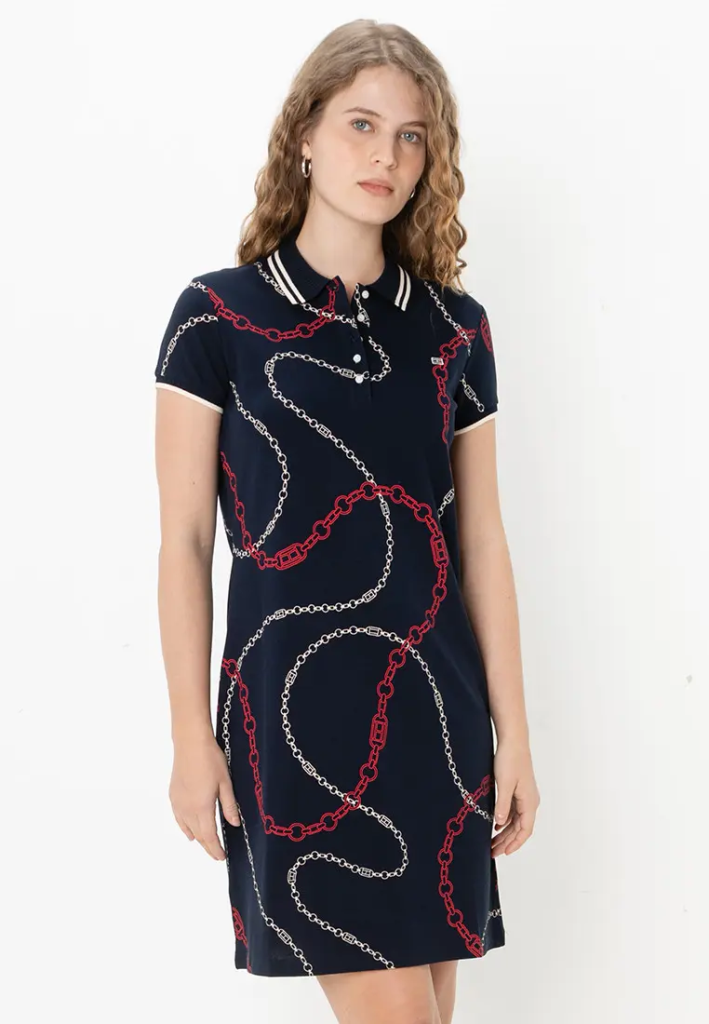 TOMMY HILFIGER Đầm Nữ Cs Sporty Fem Reg Polo Dress