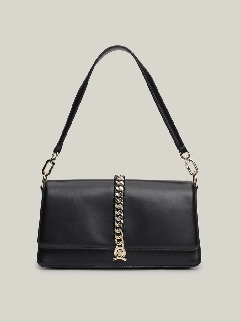 TOMMY HILFIGER Túi Xách Nữ - Luxe Leather Shoulder Bag