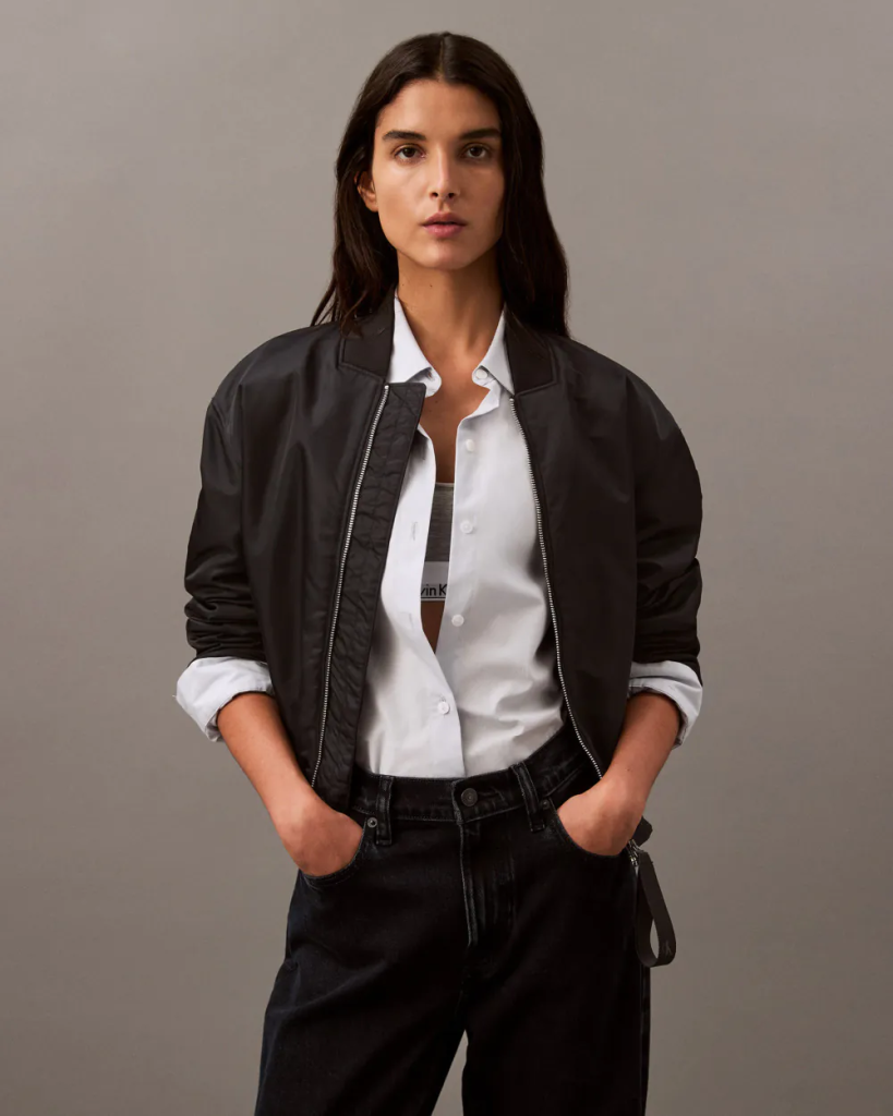 CK JEANS Áo Khoác Nữ Bomber Fit
