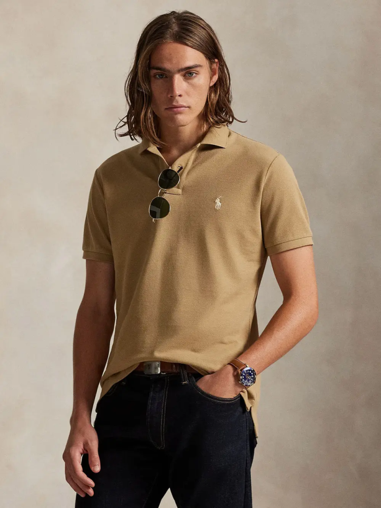 POLO RALPH LAUREN Áo Polo Nam Tay Ngắn The Iconic Mesh Polo Shirt