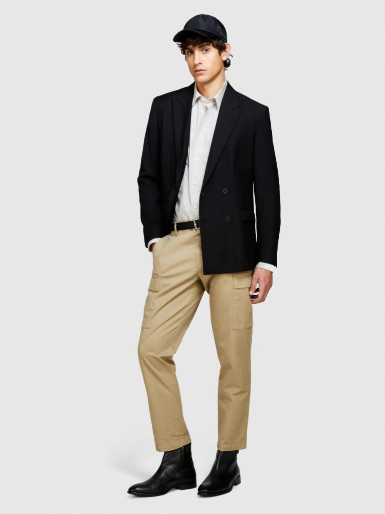 SISLEY Áo Sơ Mi Nam Regular Fit Printed Shirt