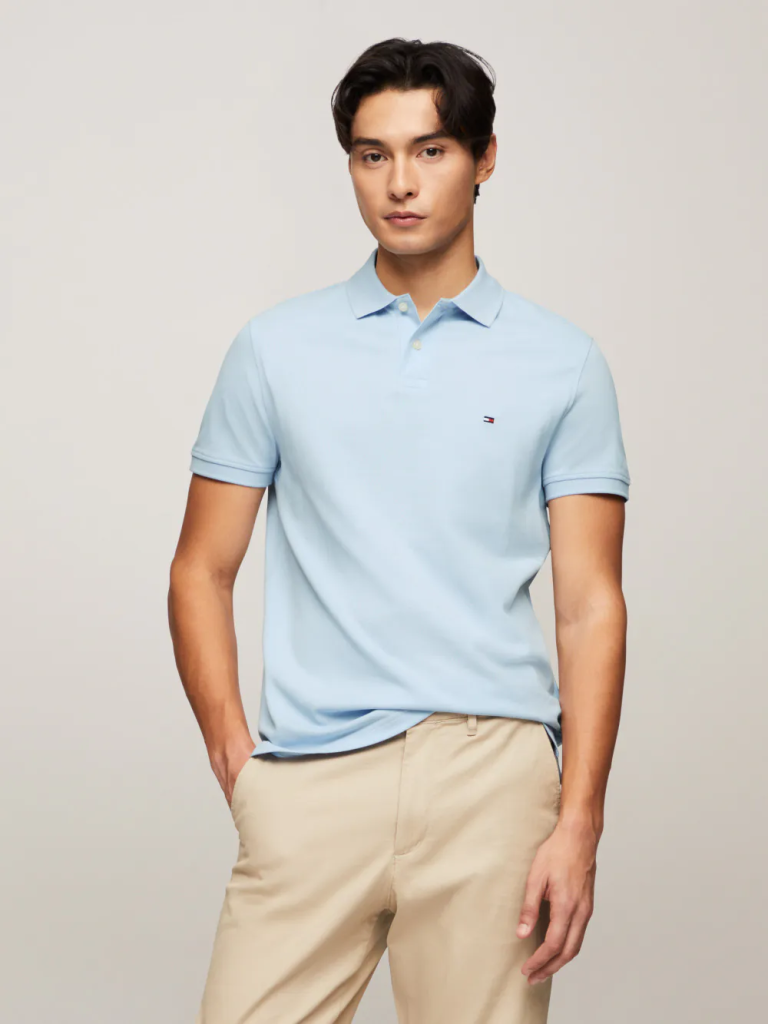 TOMMY HILFIGER Áo Polo Nam Tay Ngắn AK 1985 Regular Polo Seasonal