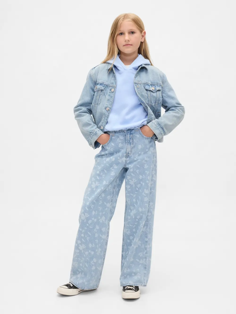 GAP Quần Jeans Trẻ Em - Wide Leg