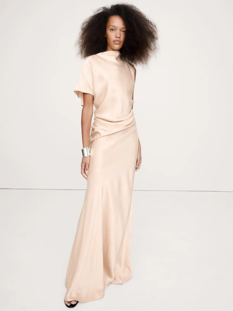 BANANA REPUBLIC Đầm Nữ Hammered Satin