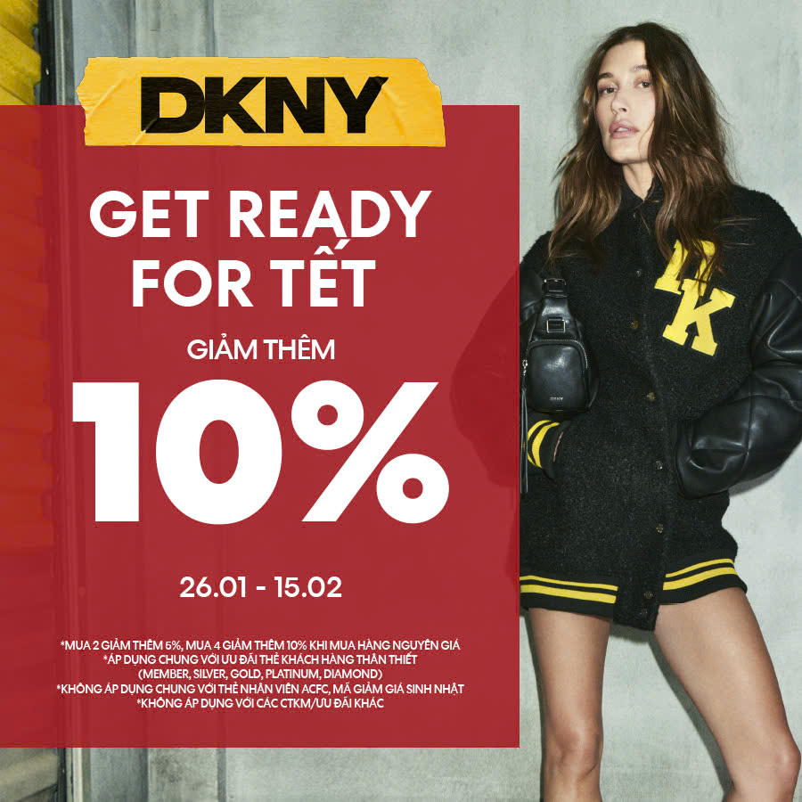 dkny get ready for tet