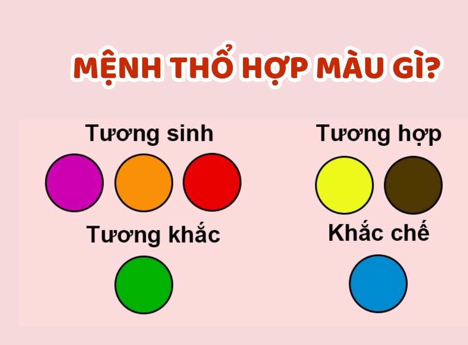 Mệnh thổ hợp màu gì? Ảnh: internet.