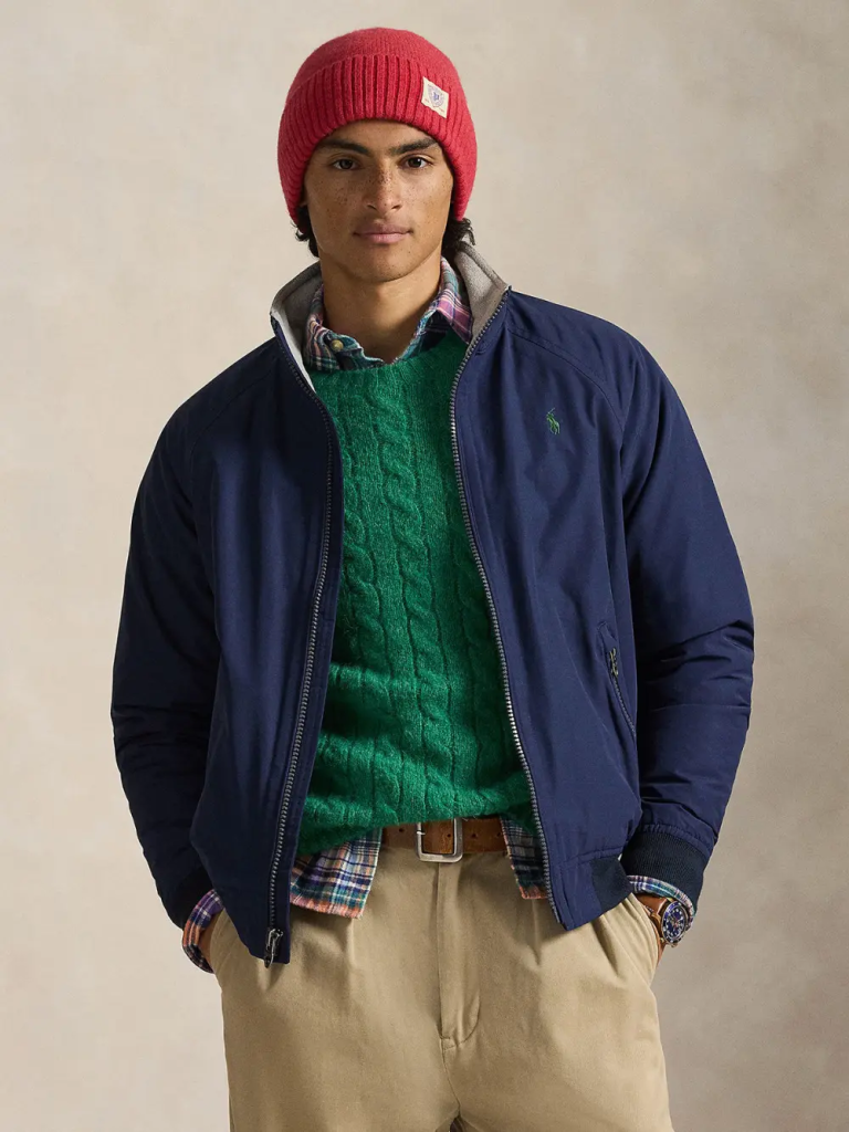 POLO RALPH LAUREN Áo Khoác Nam Tay Dài The Portage Raglan-Sleeve Jacket