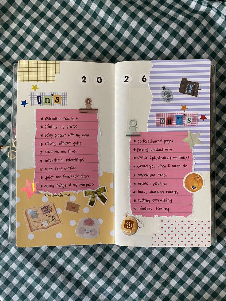 Gợi ý các mẫu trang trí Bullet Journal xinh, cực dễ thực hiện cho năm 2026 thêm năng suất