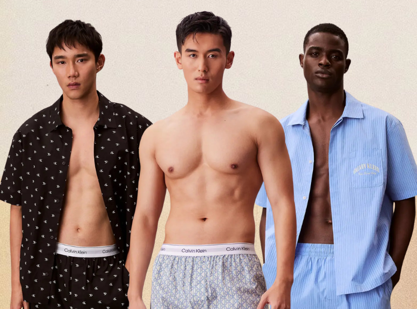 Đồ ngủ nam Calvin Klein: Tận hưởng sự thư giãn tuyệt đối cùng dòng cotton poplin