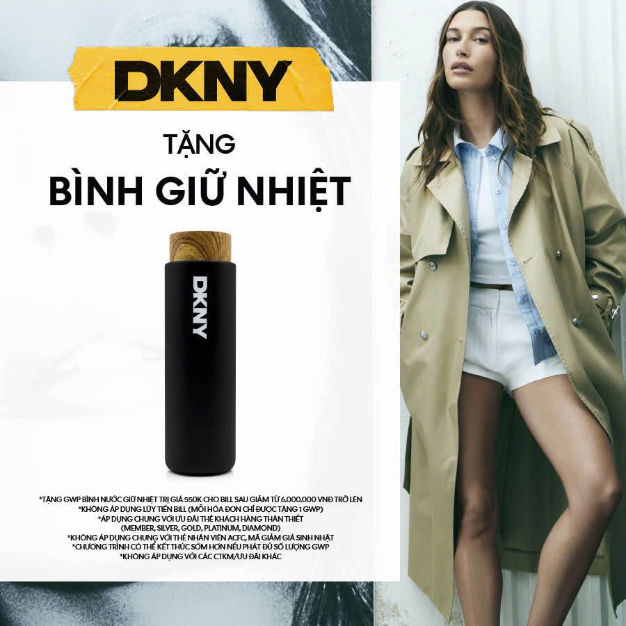 DKNY VIP BIG BILL CHALLENGE: TẶNG BÌNH GIỮ NHIỆT CAO CẤP 