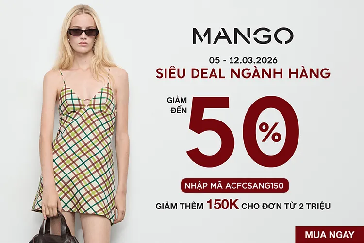 Săn ngay khuyến mãi hot từ ACFC Siêu deal ngành hàng - Giảm đến 50% + Extra