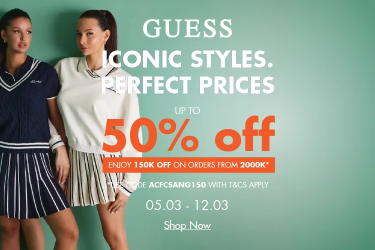 Săn ngay khuyến mãi hot từ ACFC Siêu deal ngành hàng - Giảm đến 50% + Extra